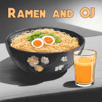 Ramen And Oj - Full Cover cover
